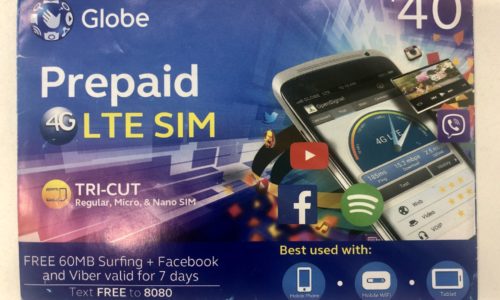 Globe LTE SIMカード
